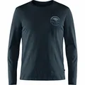 Produktbild: Fjällräven Herren Forever Nature Badge LS T-Shirt, Dark Navy, L