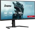 Produktbild: iiyama G-Master Red Eagle GCB3484WQSU-B1 Curved 1500R 86.4cm 34“ VA LED Gaming Monitor UWQHD HDMI DP USB3.2 USB-C 0.4ms 180Hz HDR400 FreeSync Premium Pip/PBP Höhenverstellung schwarz