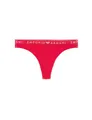 Produktbild: Emporio Armani Damen Iconic Logoband 2-Pack Brasilian Halber Slip, Rosso LACCA,