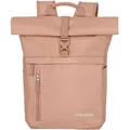 Produktbild: Travelite Rucksack Basics Rollup, puderrosa, Laptopfach, Polyester, 35L, 60cm
