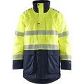 Produktbild: Blåkläder Warnschutz-Shirt Multinorm Winter Parka blau|gelb XS