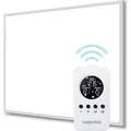 Produktbild: Heidenfeld Infrarotheizung HF-HP106-3 | Flachheizung - Fernbedienung - Wand- & Deckenmontage - Überhitzungsschutz - Infrarot Heizung (300 Watt) - Weiß
