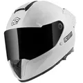 Produktbild: FC-Moto Hawk EVO Solid Helm, weiss, Größe L für Männer