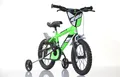 Produktbild: 16 Zoll Kinderfahrrad Jungenfahrrad grün Kinderrad Fahrrad Spielrad cool sicher