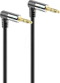 Produktbild: SON S-AC520-015 - sonero 3,5 mm Audio Kabel 2x 90° 1,5 m
