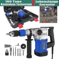 Produktbild: 4000W Stemmhammer Bohrhammer Schlagbohrhammer SDS PLUS Meisselhammer Profi Tool