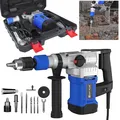 Produktbild: 4000W 6 Joule DIY Schlagbohrmaschine Bohrhammer Stemmhammer SDS-Plus Mit Koffer