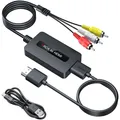 Produktbild: Full HD RCA zu HDMI Konverter mit Kompatibilität für Spielkonsolen und mehr