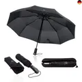 Produktbild: VON HEESEN Regenschirm sturmfest bis 140 km/h - inkl. Schirm-Tasche &