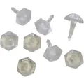 Produktbild: Gardinia Faltenstecker Transparent 50-er Pack