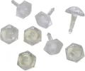 Produktbild: Gardinia Faltenstecker glasklar, 50 Stück  Zubehör