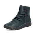 Produktbild: Rieker Damen Klassische Stiefeletten 55052, Frauen Stiefeletten,halbstiefel,Kurzstiefel,uebergangsschuhe,uebergangsstiefel,grün (54),39 EU / 6 UK