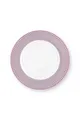 Produktbild: PiP Studio Speiseteller Lily&Lotus Speiseteller weiss/lila 26,5cm, Plate Lily&Lotus Tiles Lilac 26.5cm
