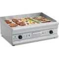 Produktbild: Royal Catering Doppel Elektro Grillplatte - 75 cm - glatt - 2 x 3.200 W