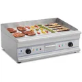Produktbild: Elektro Grillplatte Griddleplatte Griddle Bräter Grill 75 cm Glatt 2 x 3200 W