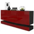 Produktbild: Vladon Sideboard, Bordeaux, Holzwerkstoff, 178x82x39 cm, Wohnzimmer, Kommoden & Sideboards, Sideboards