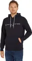 Produktbild: Tommy Hilfiger Herren Hoodie Core Tommy Logo mit Kapuze, Blau (Sky Captain), 3XL