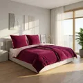 Produktbild: Wendebettwäsche Cashmere Touch - extra weich und warm 155 x 220 cm beere Wendebettwäsche, beere-rosa