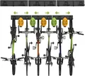 Produktbild: Fahrrad Wandhalterung 48 Zoll für 6 Fahrräder 5 Helme Garage Aufbewahrung