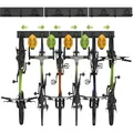 Produktbild: Fahrrad Wandhalterung 48 Zoll für 6 Fahrräder + 5 Helme, Belastung 500 Pfund