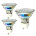 Produktbild: TRANGO LED-Leuchtmittel, 3er Pack GU1015SD-3 dimmbare GU10 LED Leuchtmittel 3000K warmweiß zum Austauschen GU10 & MR16 Halogen Leuchtmittel, für Einbauleuchten, 3 St., Deckenstrahler, Einbaustrahler, Deckenleuchte, Spots