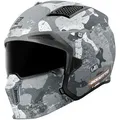 Produktbild: Bogotto Radic Camo Helm, grau-weiss, Größe S für Männer