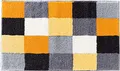 Produktbild: Erwin Müller Badematte Kreta gelb Größe 60x90 cm, Badteppich, Badvorleger rutschhemmend - kuscheliger Hochflor, für Fußbodenheizung geeignet