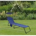 Produktbild: Gartenliege Bindox L ca. 55x24x185 cm Blau