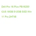 Produktbild: Dell Pro 16 Plus PB16250 CU5 16GB 512GB SSD Win 11 Pro 2HT48 (5397184937792)