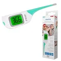 Produktbild: Reer ColourTemp Elektronisches Fieberthermometer, axillar, weiß/grün