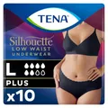 Produktbild: TENA Silhouette Underwear Low Waist Blanc Plus L 10 Stück