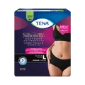 Produktbild: TENA Silhouette Pants Plus Black Größe L (44-54), hüfthohe Unterwäsche, 10 Stück