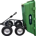 Produktbild: GÜDE Gartenwagen GGW 500 Abfallwagen Laubsammler Bollerwagen 225 Liter bis 500kg
