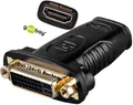 Produktbild: Adapter HDMI™-Buchse (Typ A)   DVI-I-Buchse Dual-Link (24+5 pin) vergoldet