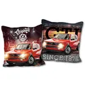 Produktbild: Volkswagen VW Kissen Golf GTI Rot 40 x 40 cm Oldtimer Race Wörthsee Auto Car Autokissen Kopfkissen Dekokissen Reisekissen Schmusekissen Zierkissen Kuschelkissen Polster passend zur Bettwäsche 088