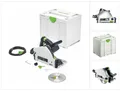 Produktbild: FESTOOL Akku-Tauchsäge TS 55 FEBQ-Plus Tauchsäge 1200 W 160 mm + Systainer (576703)