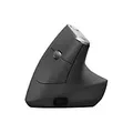 Produktbild: Logitech MX Vertical Kabellose Maus Kabellos Bluetooth Schwarz