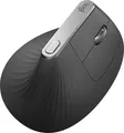 Produktbild: Logitech Maus MX Vertical 910-005448 | Ergonomisch kabellos | 4000 dpi | Bluetooth & USB | Rechtshänder | Grau