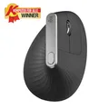 Produktbild: Logitech - MX - Vertical Advanced Ergonomic - Maus - Kabellos - PC - Graphite -