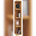 Produktbild: Ebuy24 VCM Standregal Honsa Buche H. 97 x B. 17 x T. 17 cm