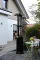Produktbild: APANA Gasheizer 11,5 kW Bellamente Design New York - praktischer Gasheizstrahler für Terrasse, Garten und Balkon mit Umkippsicherung & Abschaltautomatik schwarz Pantone 7C