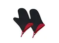 Produktbild: Spring Ofenhandschuh , Schwarz, Rot , Kunststoff , 15x3x23 cm , rutschfest , Kochen, Geschirrtücher & Schürzen, Topflappen & Ofenhandschuhe