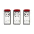 Produktbild: AVM FRITZ!DECT 210 3er-Pack Smarte Außensteckdose