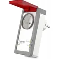 Produktbild: AVM FRITZ!DECT 210 - Funksteckdose - weiß/rot intelligente Steckdose SmartHome