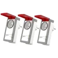 Produktbild: 3er Pack FRITZ!DECT 210 Intelligente Steckdose [spritzwassergeschützt (IP44)]