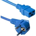 Produktbild: ACT Powercord mains connector CEE7/7 male (angled) (1.20 m, CEE 7/7) (AK5172)