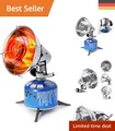 Produktbild: Tragbare Gasheizung mit Piezo-Zündung für Winter-Camping und Outdoor-Aktivitäten