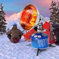 Produktbild: Tragbare Gas-Heizung Gas Heizstrahler Winter Outdoor Heizung -Camping Gasheizung