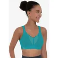 Produktbild: Anita Active Sport-BH Air Control Deltapad doppellagige Cups, gepolsterte Träger, mit Print, feminin, weich blau 90