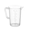 Produktbild: HENDI Messbecher, mit Skalierung, ergonomischer Griff, Bruchsicher, 0,5L, ø90x(H)140mm, Polypropylen, Transparent